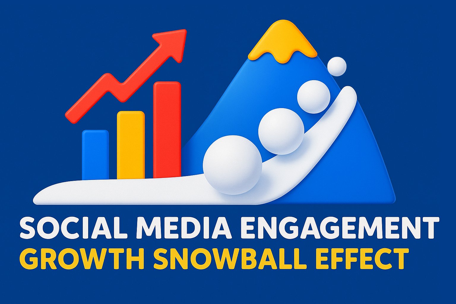 Social media engagement growth with SNOWBALL EFFECT